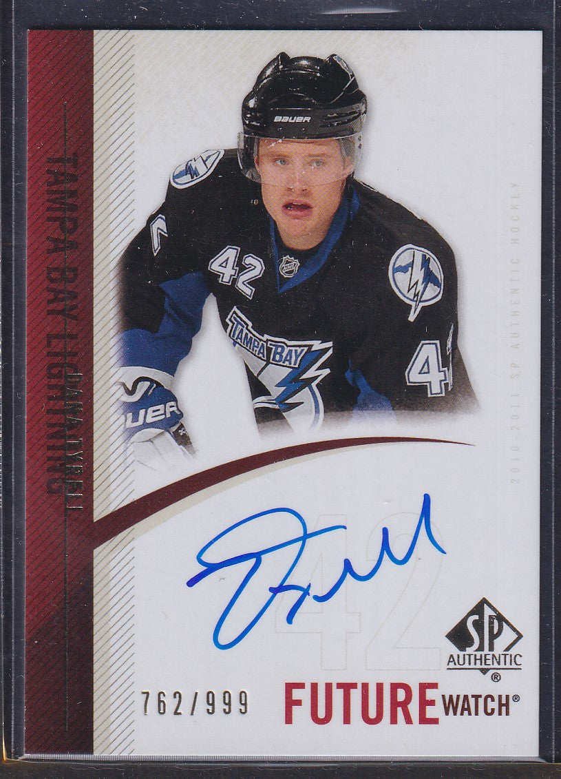 DANA TYRELL - 2010 SP Authentic Future Watch Auto #252, /999