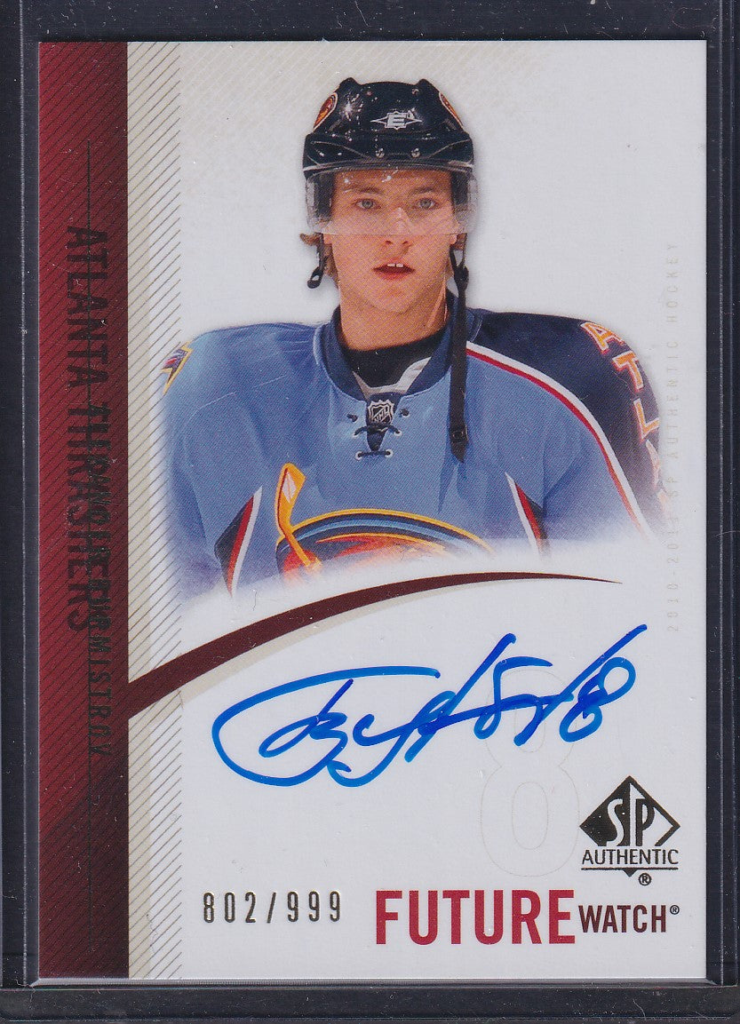 ALEXANDER BURMISTROV - 2010 SP Authentic Future Watch Auto #305, /999