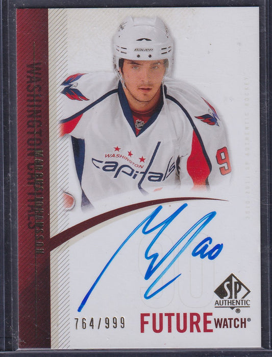 MARCUS JOHANSSON - 2010 SP Authentic Future Watch Auto #249, /999