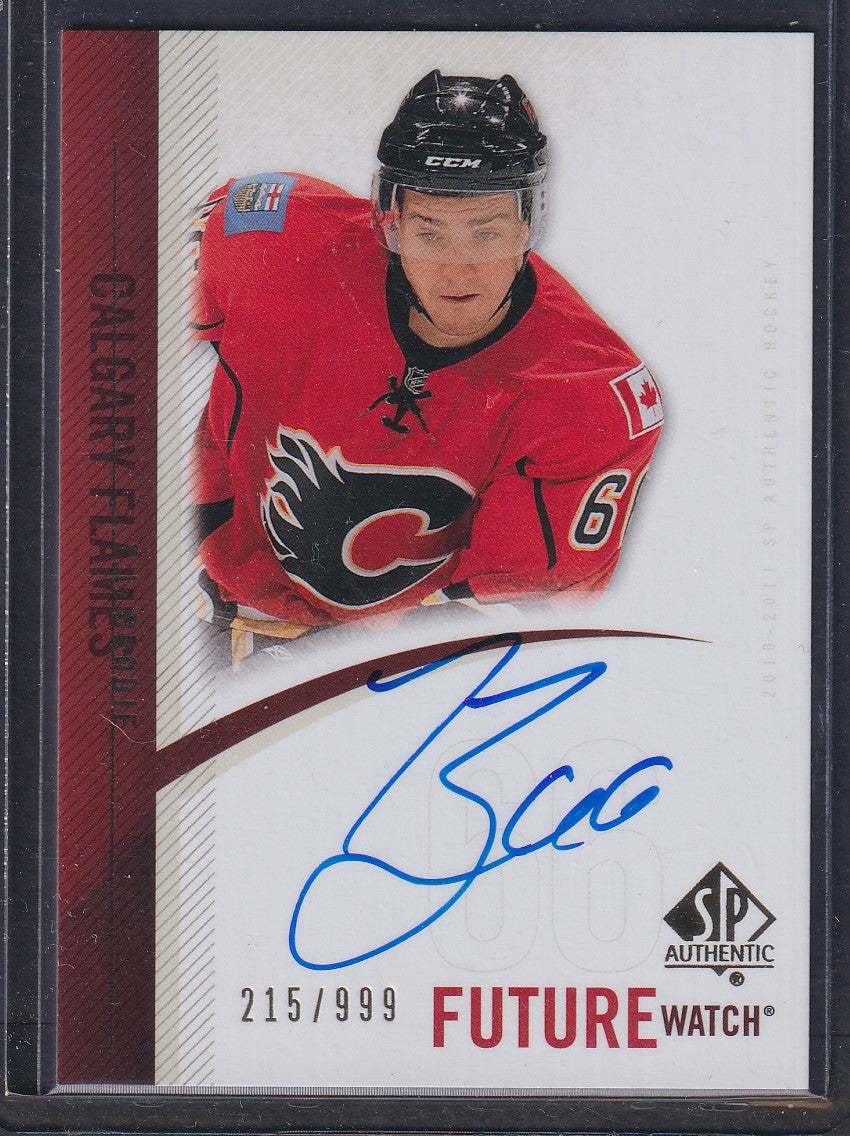 T.J. Brodie - 2010 SP Authentic Future Watch Auto #300, /999