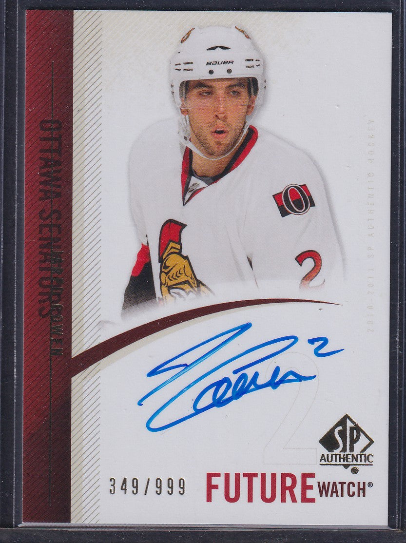 JARED COWEN - 2010 SP Authentic Future Watch Auto #261, /999