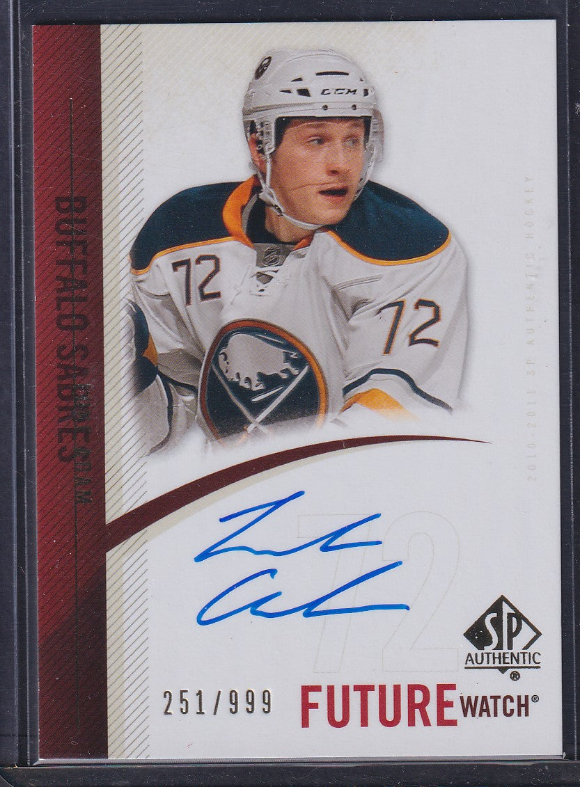 LUKE ADAM - 2010 SP Authentic Future Watch Auto #287, /999