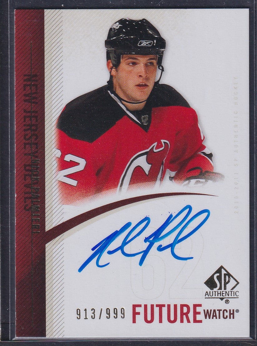 NICK PALMIERI - 2010 SP Authentic Future Watch Auto #267, /999
