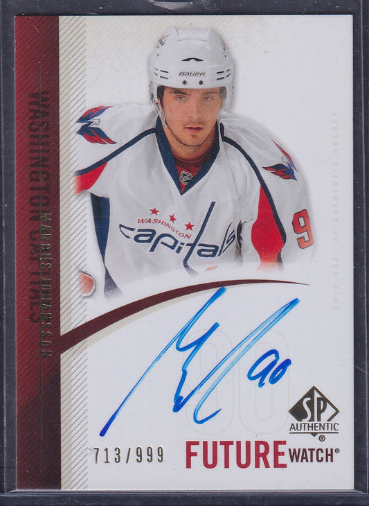 MARCUS JOHANSSON - 2010 SP Authentic Future Watch Auto #249, /999
