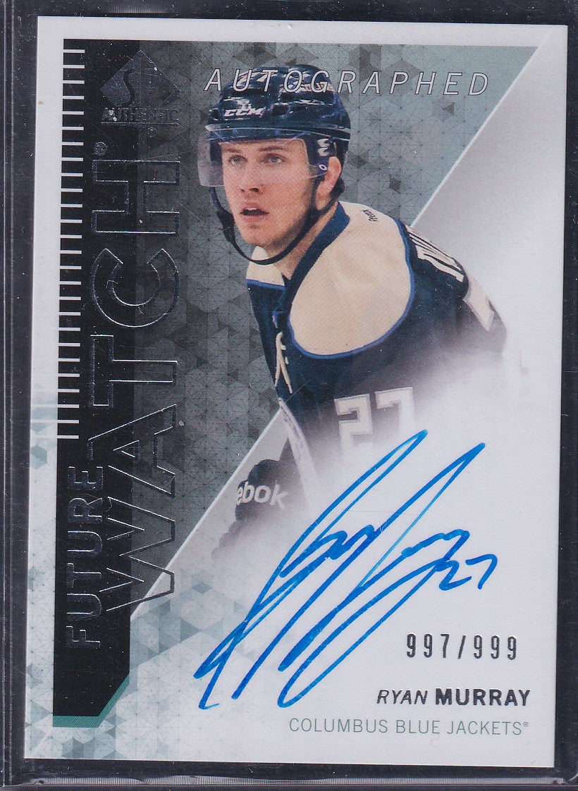 RYAN MURRAY - 2013 SP Authentic Future Watch Auto #297, /999