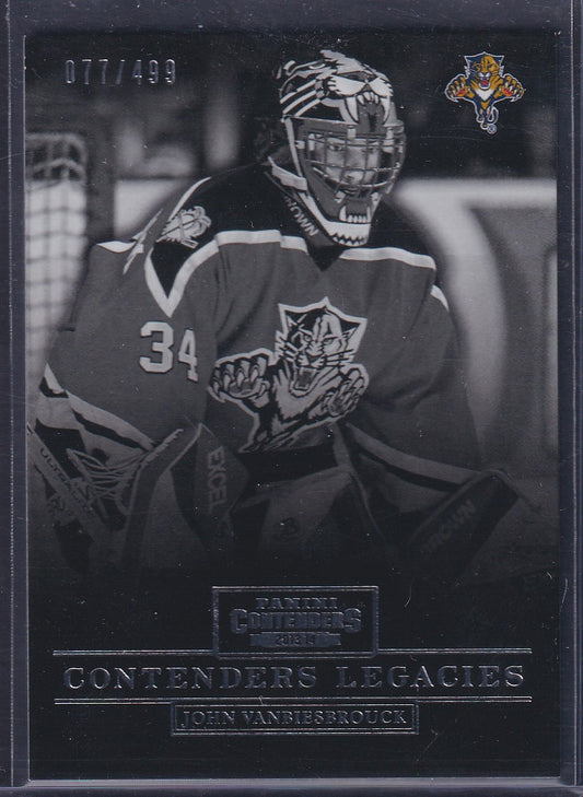 JOHN VANBIESBROUCK - 2013 Panini Contenders Legacies #CL-18, /499
