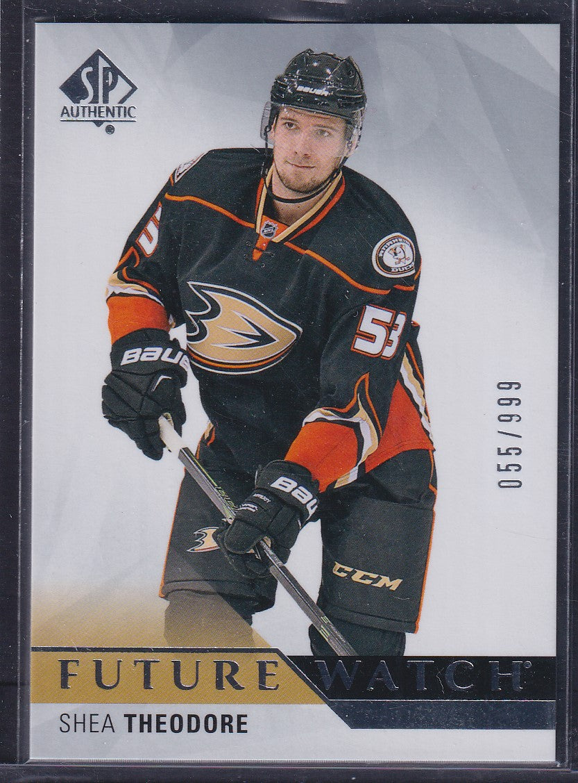 SHEA THEODORE - 2015 SP Authentic Future Watch #210, /999