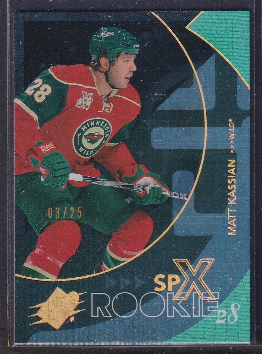 MATT KASSIAN - 2010 Upper Deck SPx Rookie #140, /25