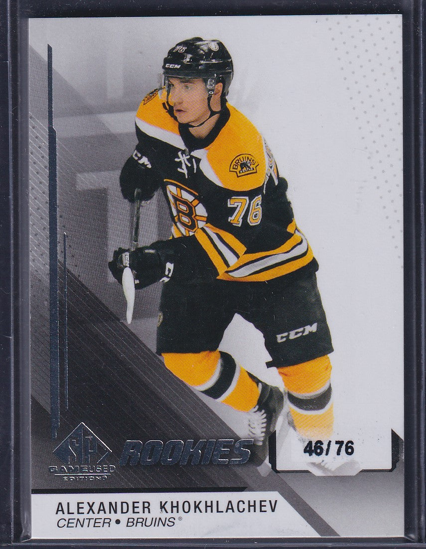 ALEXANDER KHOKHLACHEV - 2014 SP Game Used Rookies #132, /76