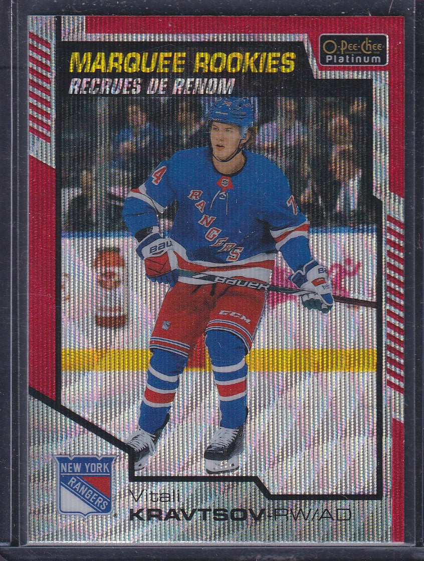VITALI KRAVTSOV - 2020 O-Pee-Chee Marquee Rookies RED SURGE #156