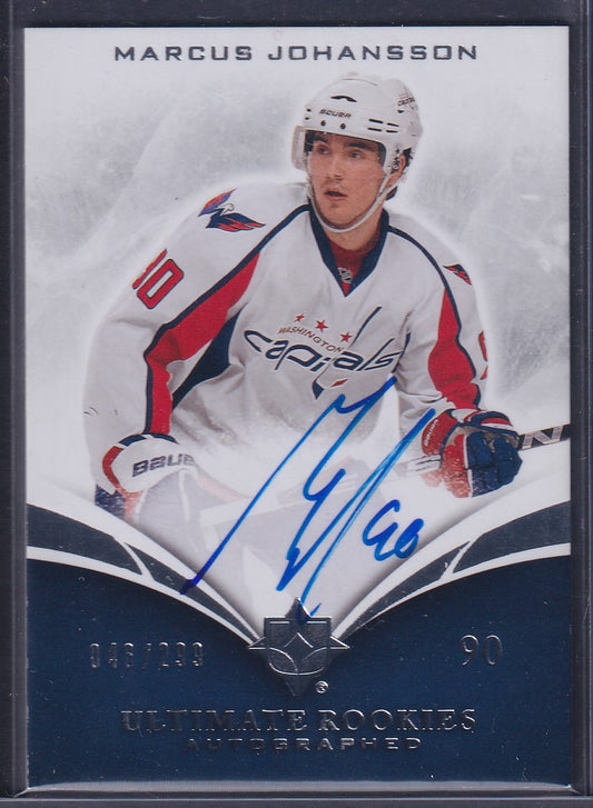MARCUS JOHANSSON - 2010 Upper Deck Ultimate Rookies Auto #136, /299