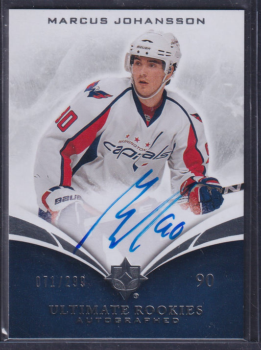 MARCUS JOHANSSON - 2010 Upper Deck Ultimate Rookies Auto #136, /299