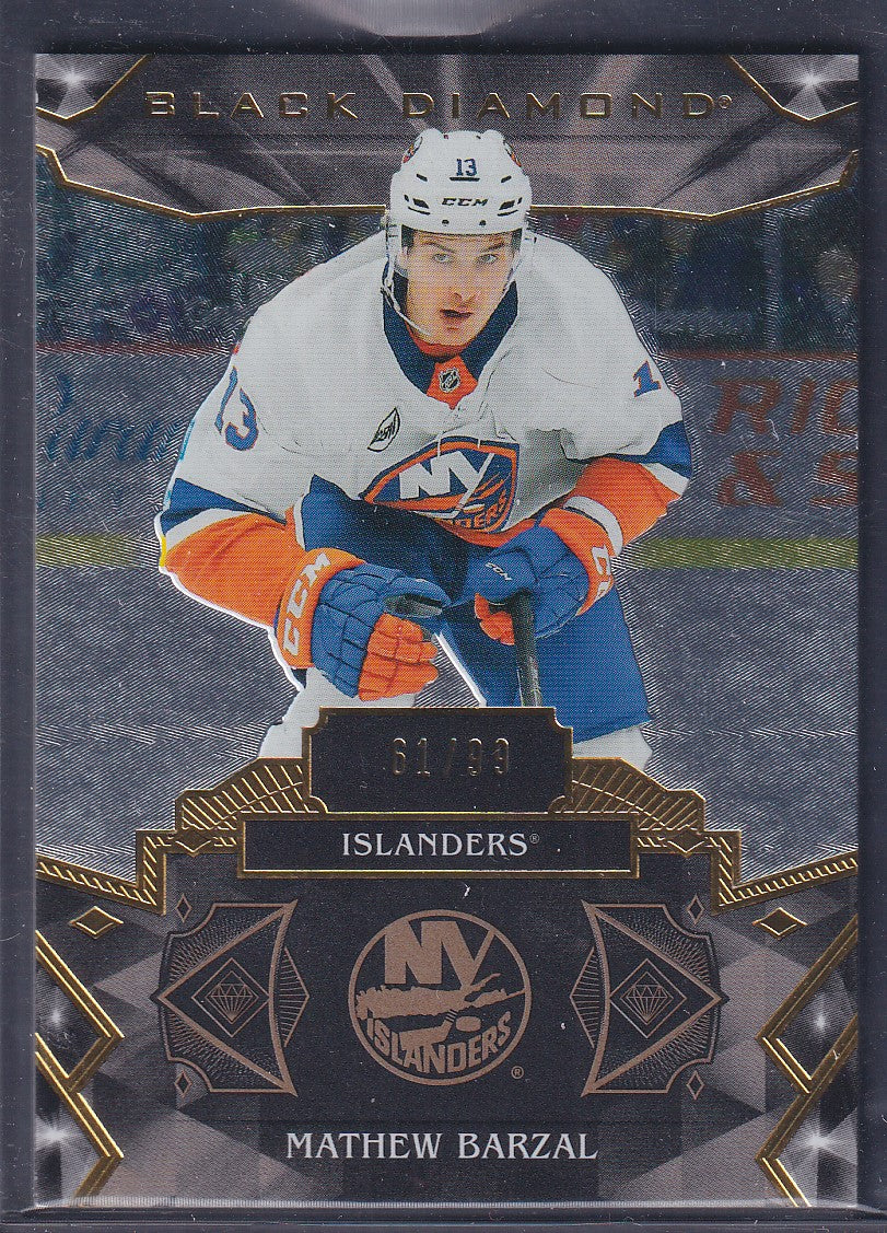 MATHEW BARZAL - 2019 Black Diamond #BDB-BA, /99