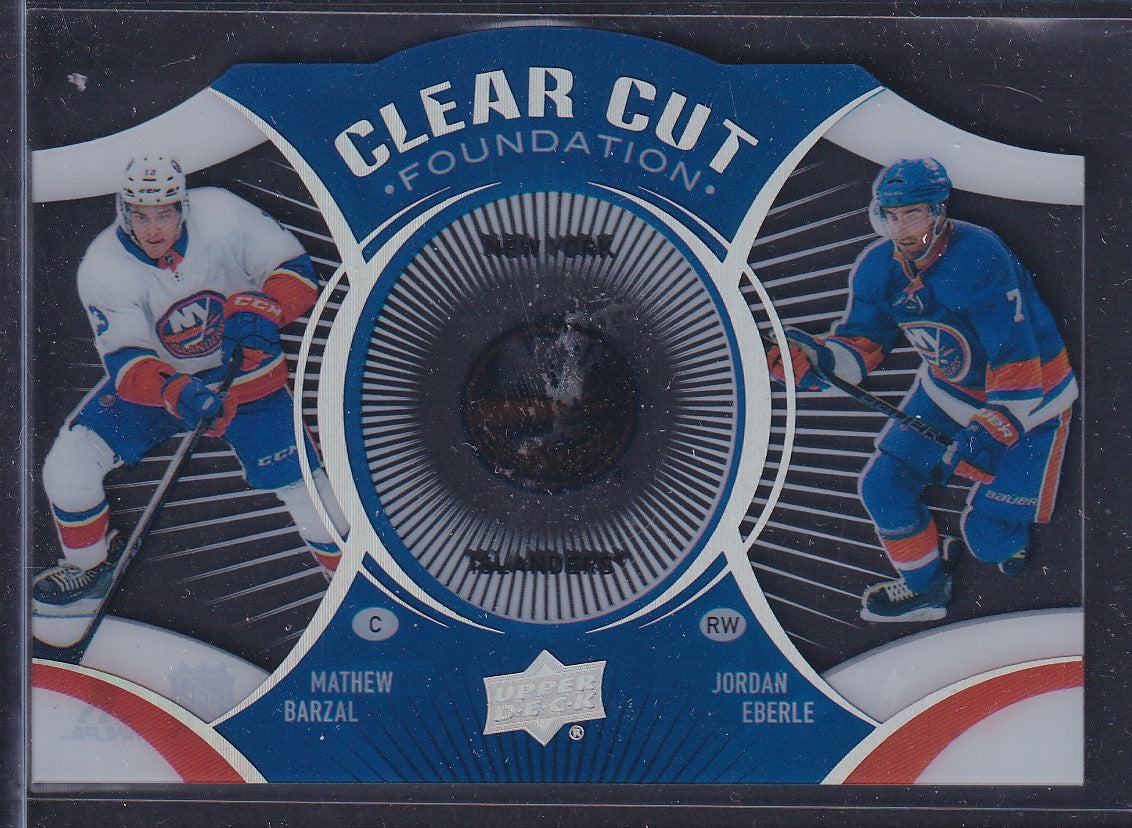 BARZAL / EBERLE - 2018 Upper Deck Clear Cut Foundation #CCF-19