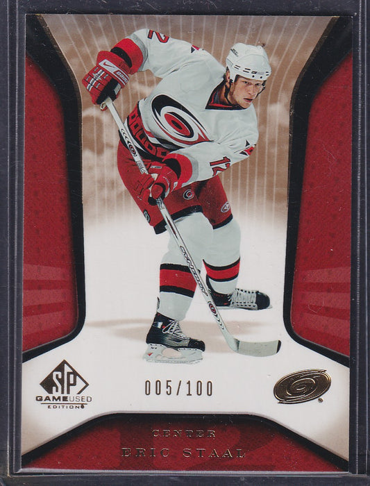 ERIC STAAL - 2006 SP Game Used GOLD #17, /100