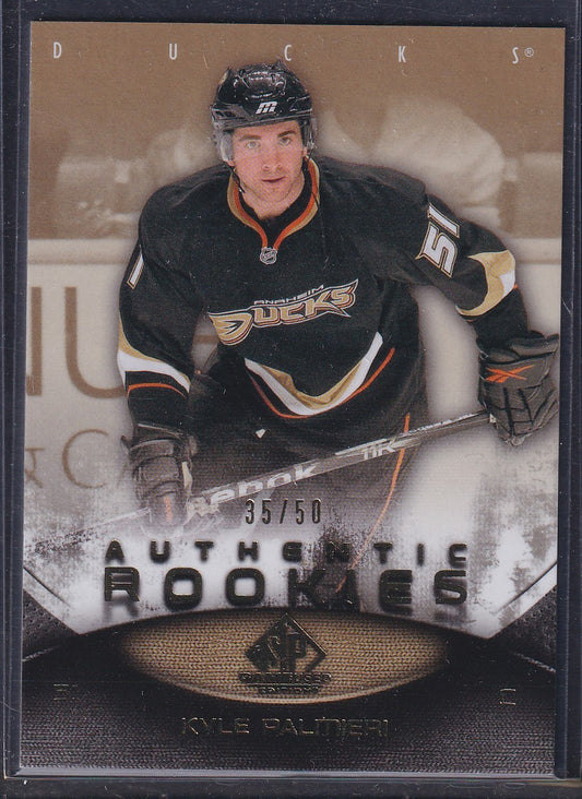 KYLE PALMIERI - 2010 SP Game Used Authentic Rookies #115, /50