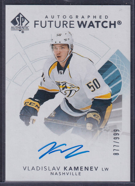 VLADISLAV KAMENEV - 2017 SP Authentic Future Watch Auto #134, /999