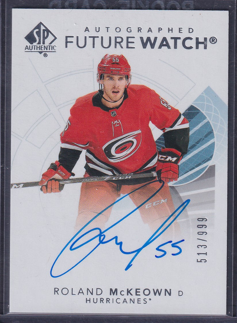 ROLAND MCKEOWN - 2017 SP Authentic Future Watch Auto #187, /999
