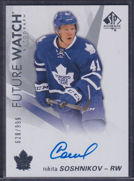 NIKITA SOSHNIKOV - 2016 SP Authentic Future Watch Auto #135, /999