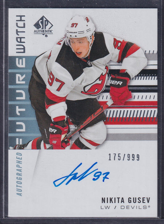 NIKITA GUSEV - 2019 SP Authentic Future Watch Auto #214, /999