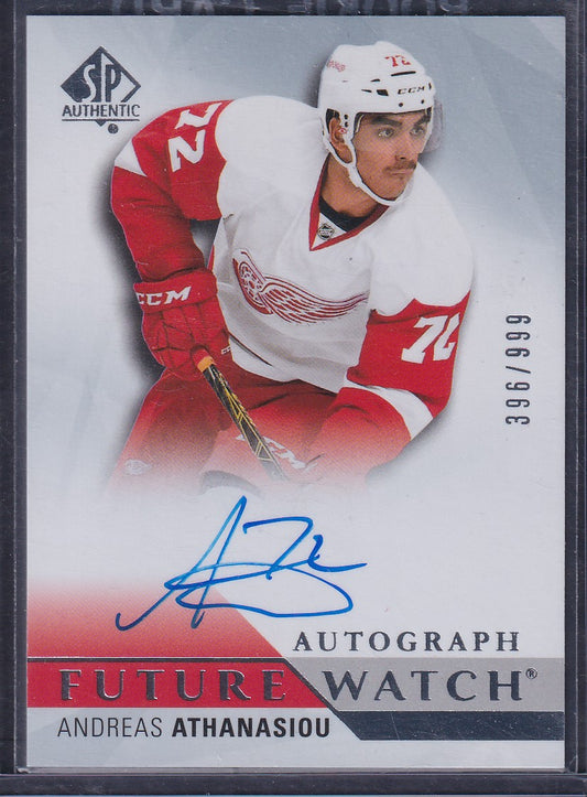 ANDREAS ATHANASIOU - 2015 SP Authentic Future Watch Auto #278, /999