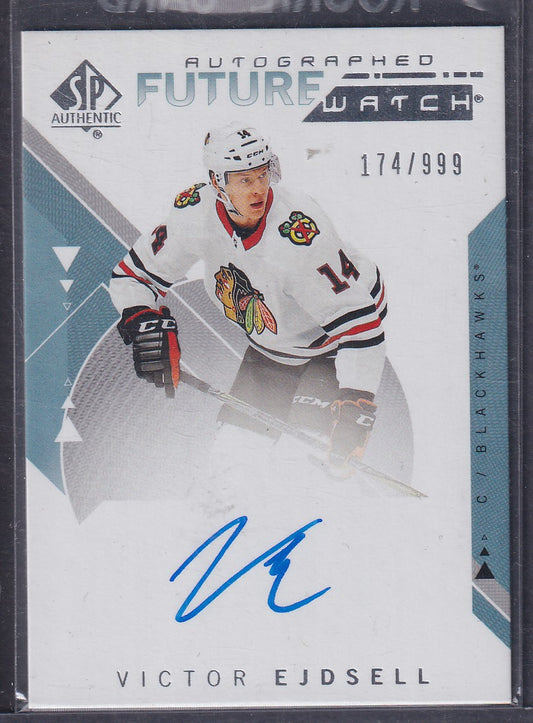 VICTOR EJDSELL - 2018 SP Authentic Future Watch Auto #167, /999