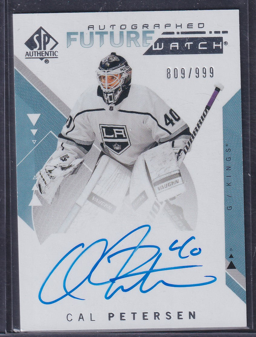 CAL PETERSEN - 2018 SP Authentic Future Watch Auto #225, /999