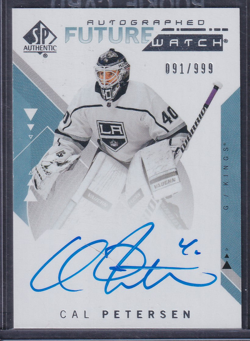 CAL PETERSEN - 2018 SP Authentic Future Watch Auto #225, /999