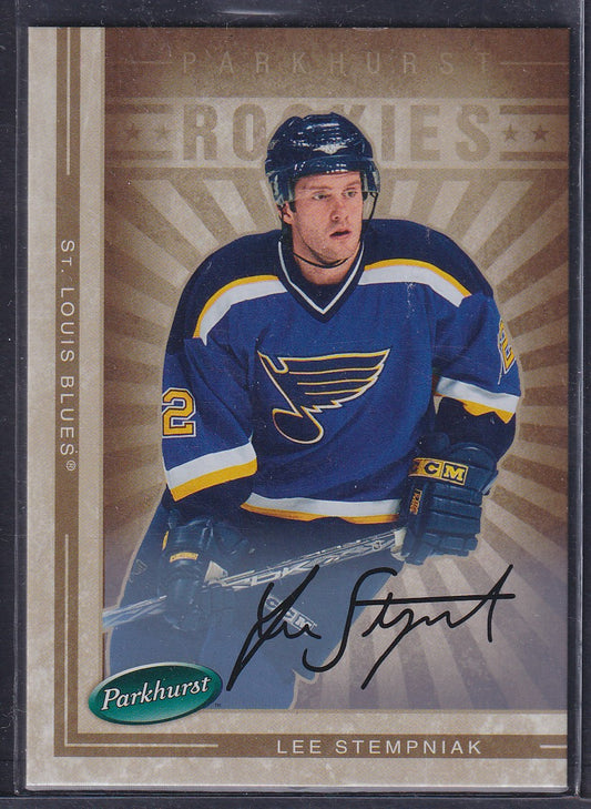 LEE STEMPNIAK - 2005 Parkhurst Rookies Auto #664, /100
