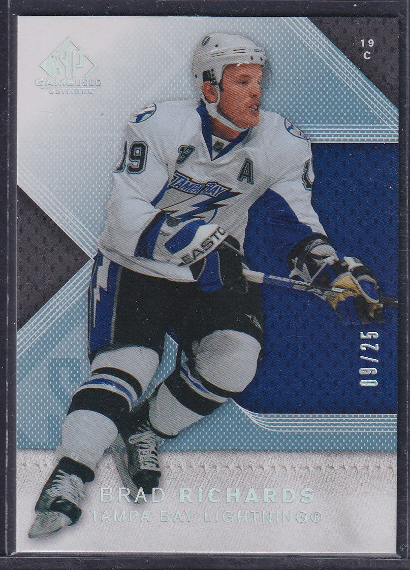 BRAD RICHARDS - 2007 SP Game Used #14, /25