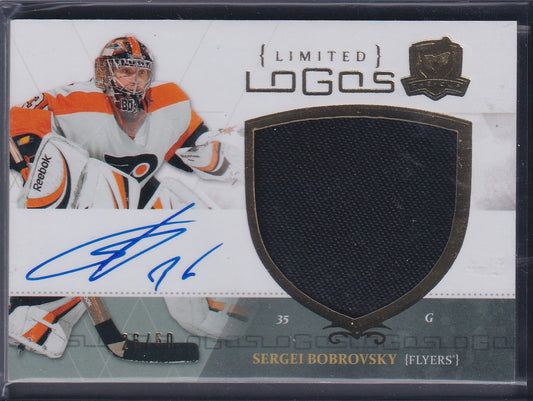 SERGEI BOBROVSKY - 2010 The Cup Limited Logos Auto Patch ROOKIE #LL-BB, /50