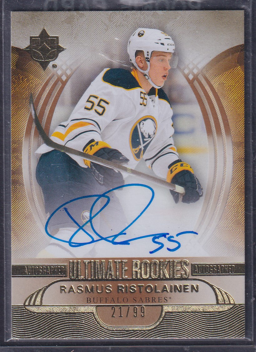 RASMUS RISTOLAINEN - 2013 Ultimate Rookies Auto #164, /99