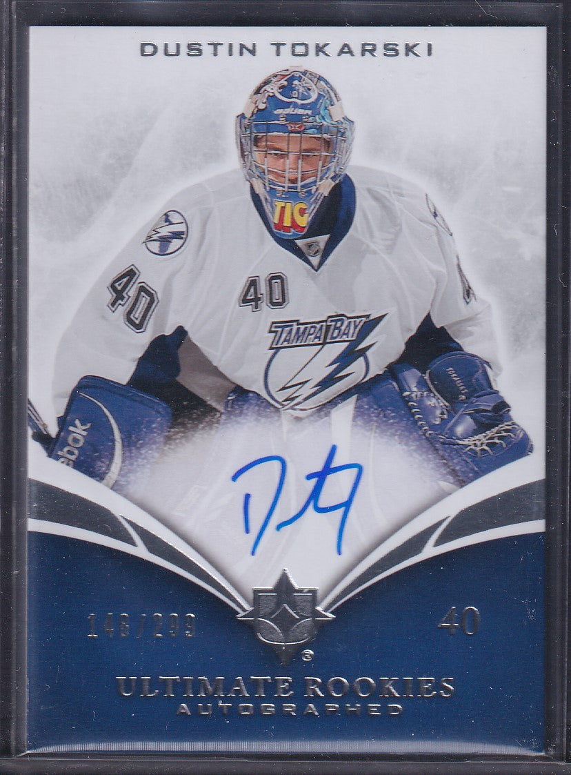 DUSTIN TOKARSKI - 2010 Upper Deck Ultimate Rookies Auto #134, /299