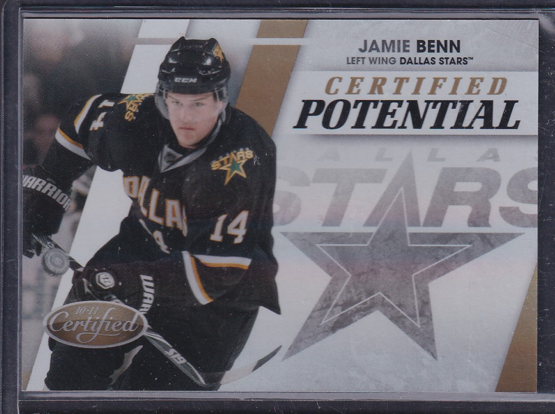 JAMIE BENN - 2009 Panini Certified Potential Rookie #14, /25