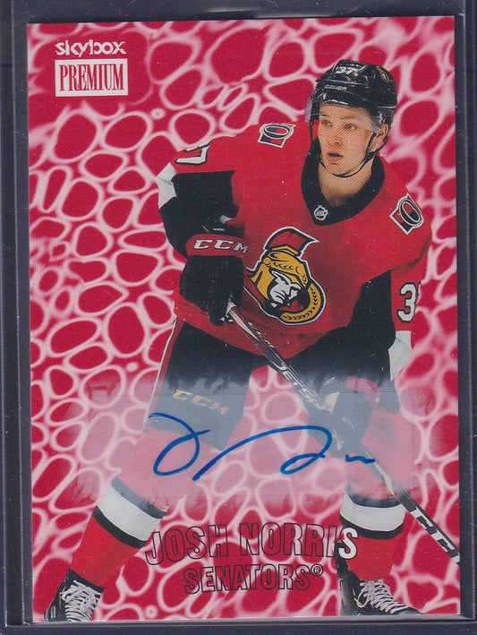 JOSH NORRIS - 2020 Metal Universe Skybox Premium Auto #PP-26