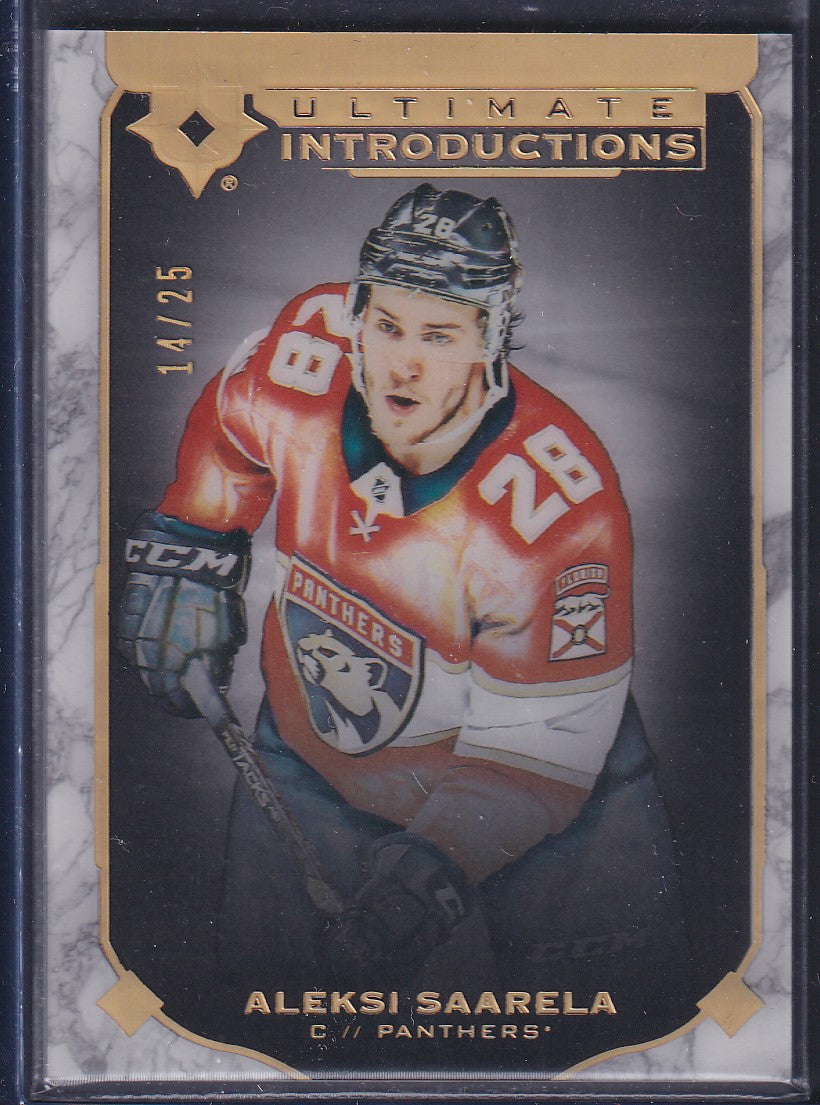 ALEKSI SAARELA - 2019 Ultimate Introductions Rookie #UI-73, /25