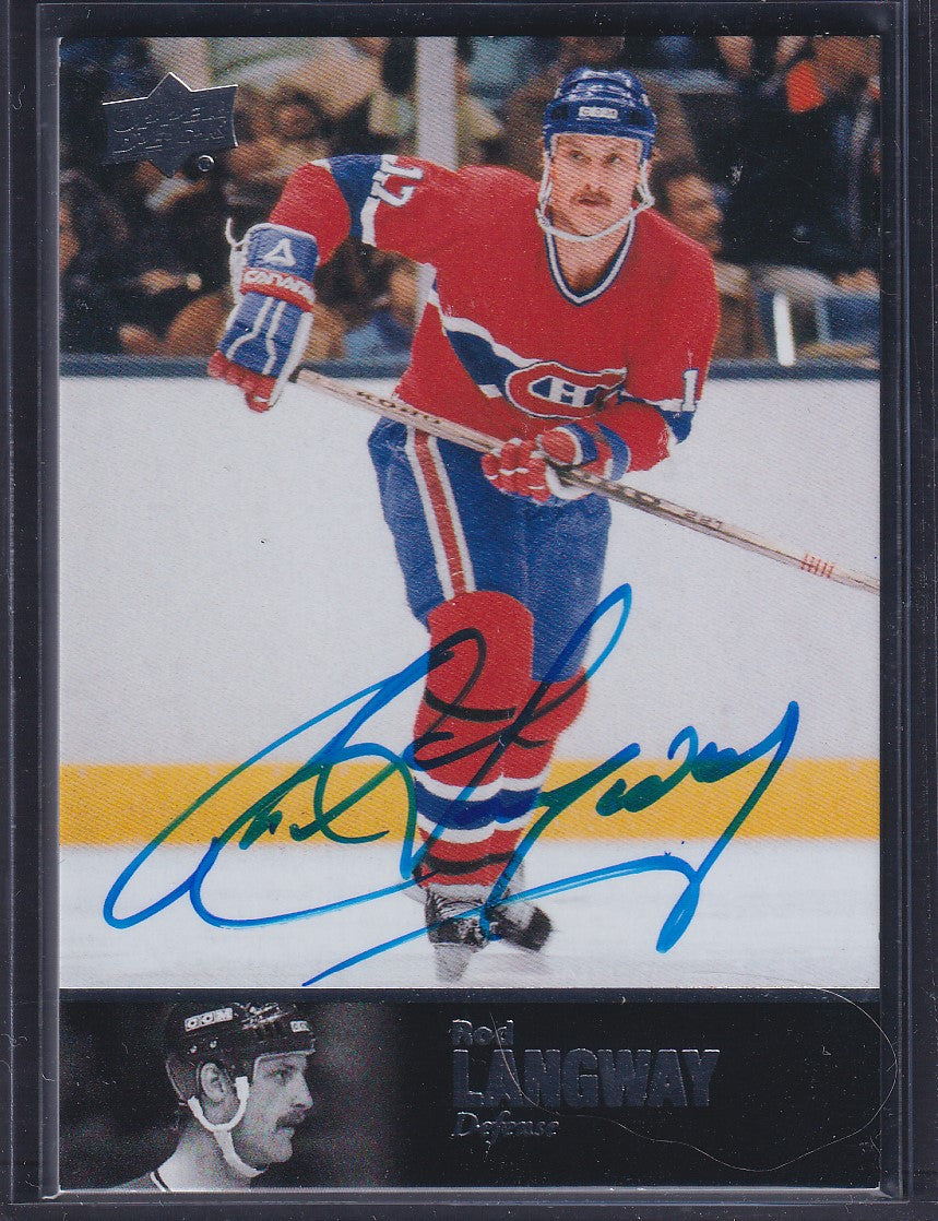 ROD LANGWAY - 2018 Upper Deck Ultimate Auto #AL-148