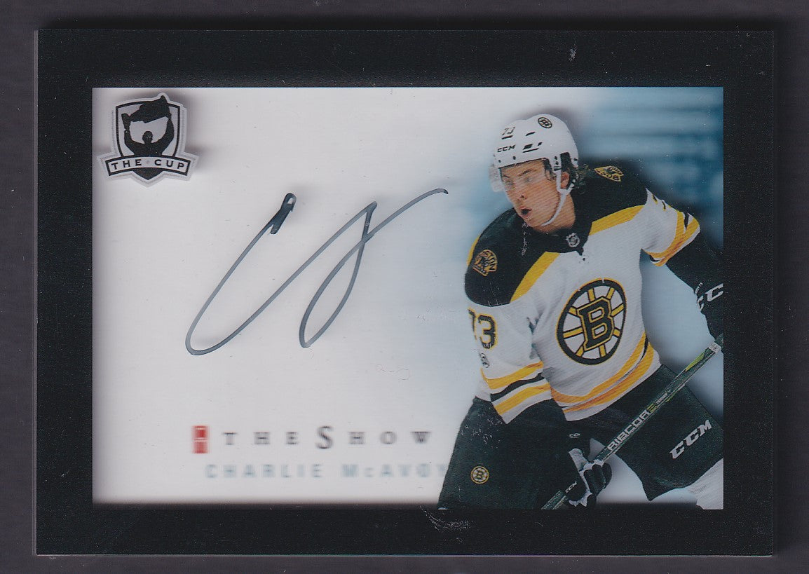 CHARLIE MCAVOY - 2017 The Cup The Show Rookie Auto #TS-MC
