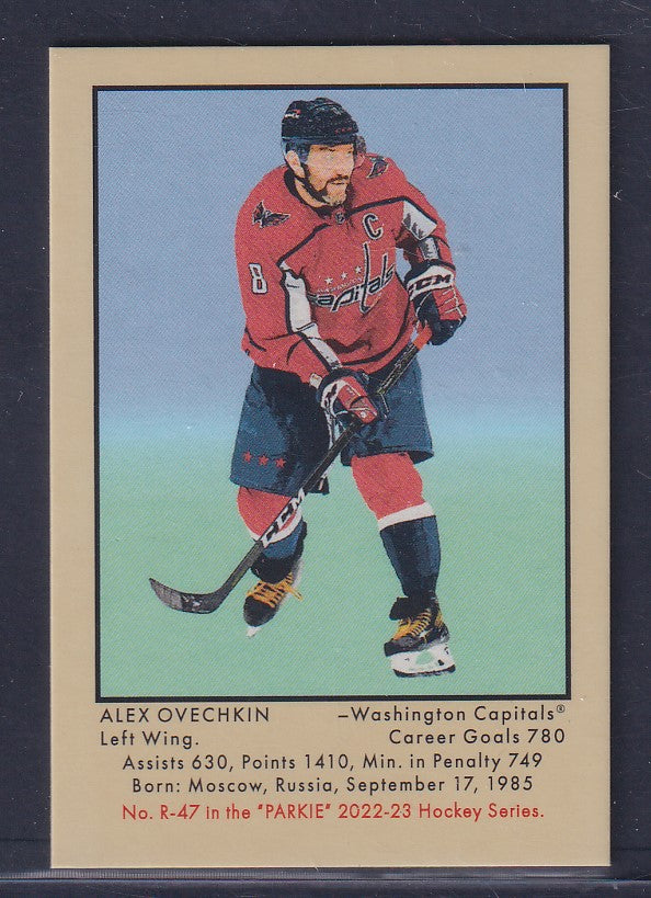 ALEX OVECHKIN - 2022 Parkhurst Mini #R-47