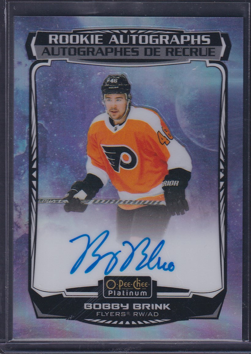BOBBY BRINK - 2022 O-Pee-Chee Rookie Auto COSMIC #R-BB, /65