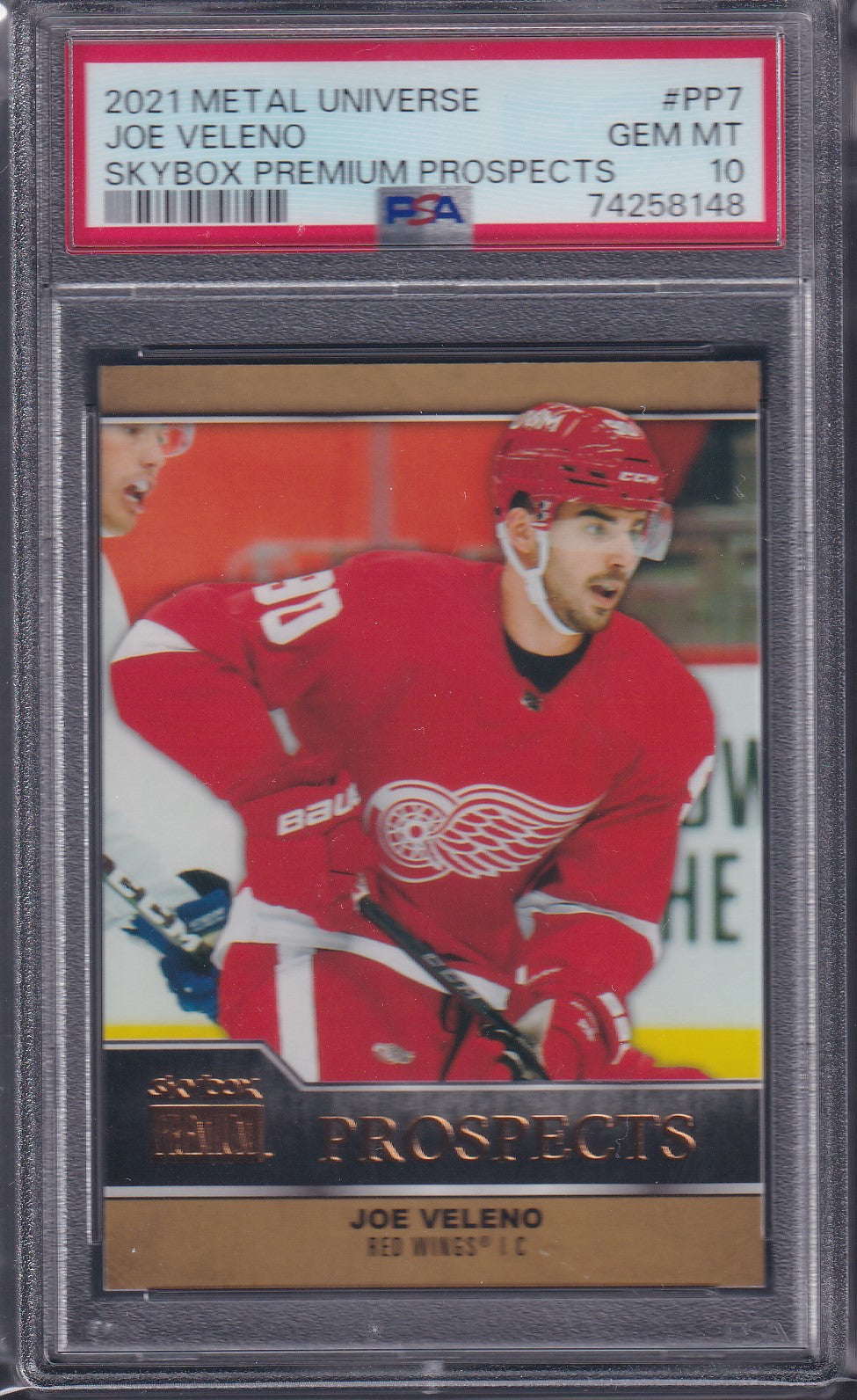 JOE VELENO - 2021 Metal Universe Skybox Premium Prospects #PP7, PSA 10