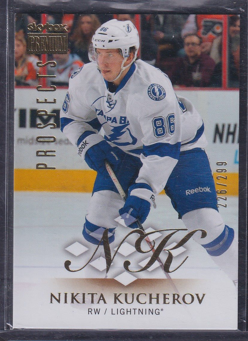 NIKITA KUCHEROV - 2013 Fleer Showcase Skybox Premium Rookie Prospects #30, /299