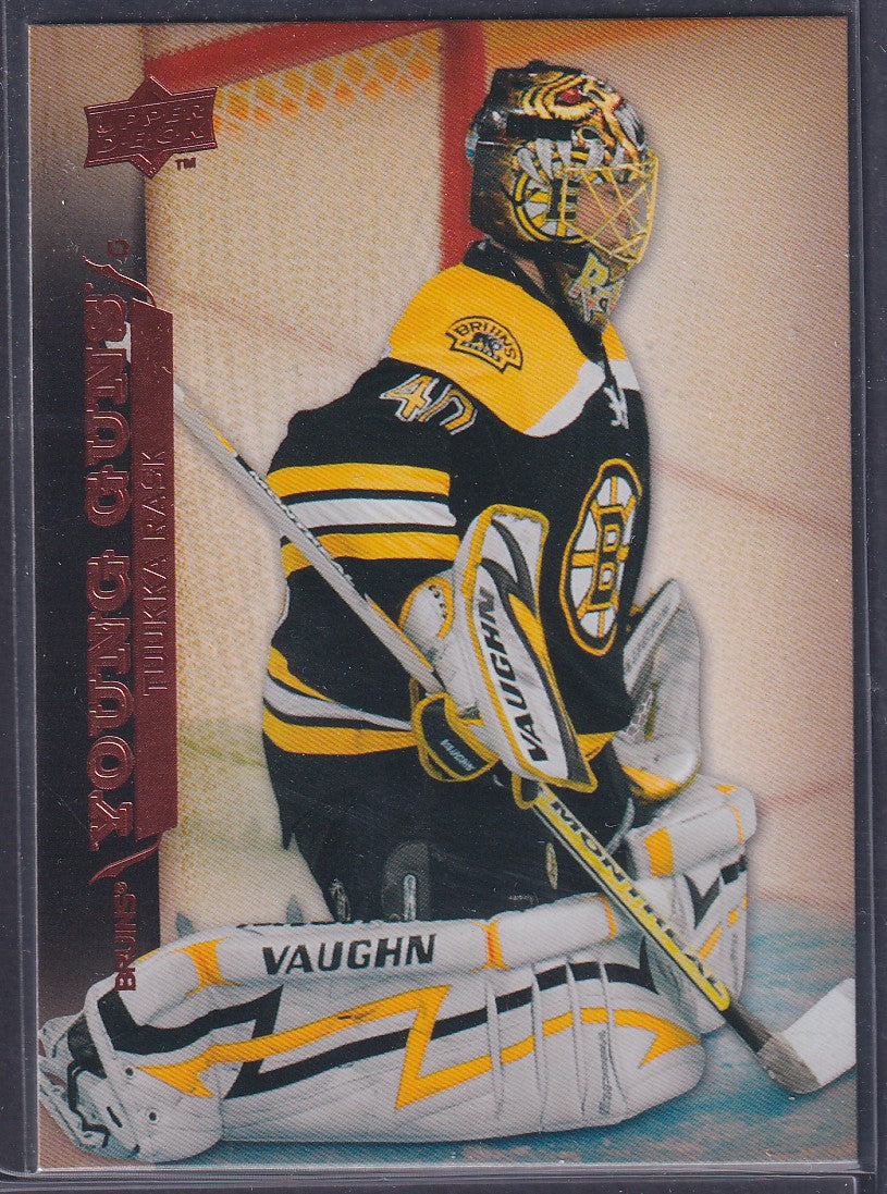 TUUKKA RASK - 2007 Upper Deck Young Guns #456