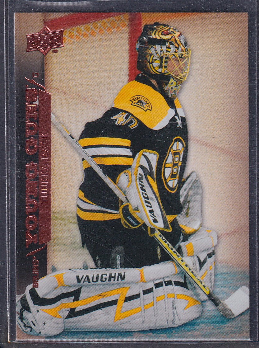 TUUKKA RASK - 2007 Upper Deck Young Guns #456