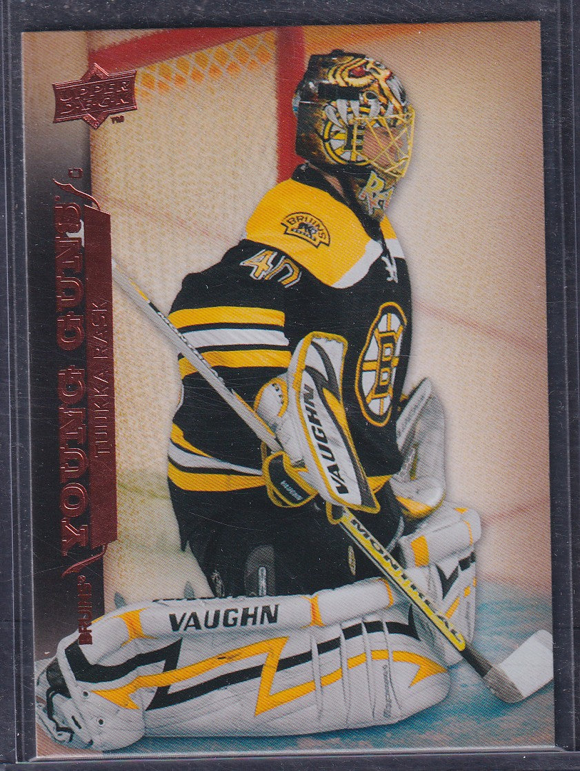 TUUKKA RASK - 2007 Upper Deck Young Guns #456