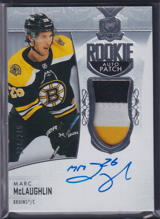 MARC MCLAUGHLIN - 2022 The Cup Rookie Auto Patch #161, /249