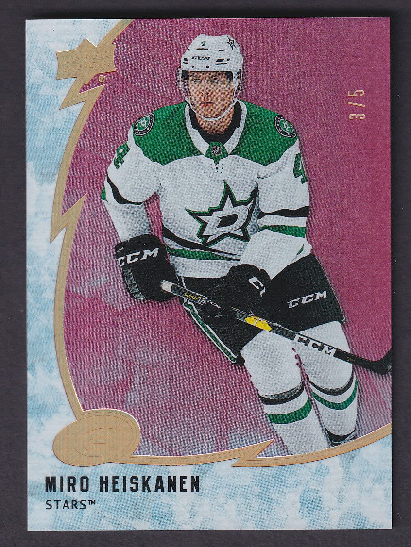 MIRO HEISKANEN - 2019 Upper Deck Ice #9, /5