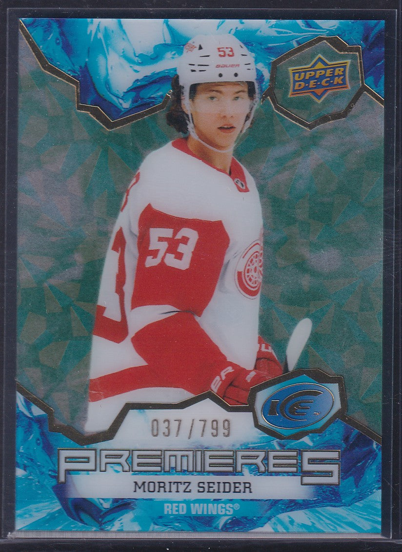 MORITZ SEIDER - 2021 Upper Deck Ice Premieres #248, /799