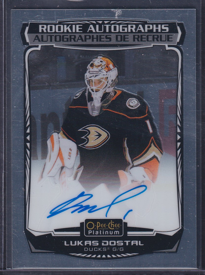 LUKAS DOSTAL - 2022 O-Pee-Chee Rookie Autographs #R-LD