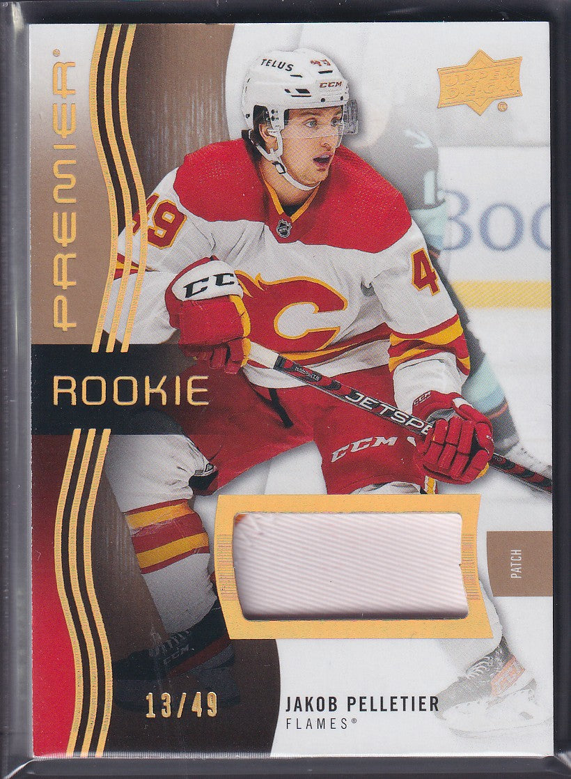 JAKOB PELLETIER - 2023 Upper Deck Premier Rookie Jersey Patch #137, /49